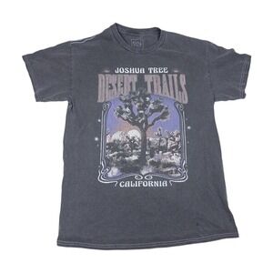 Full Tilt Joshua Tree Desert Trails T Shirt Mens S Gray Excellent Graphic Tee